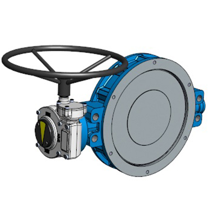 Przepustnica ARI-ZEDOX fig.120 wafer – międzykołnierzowa: DN 80 – DN 800